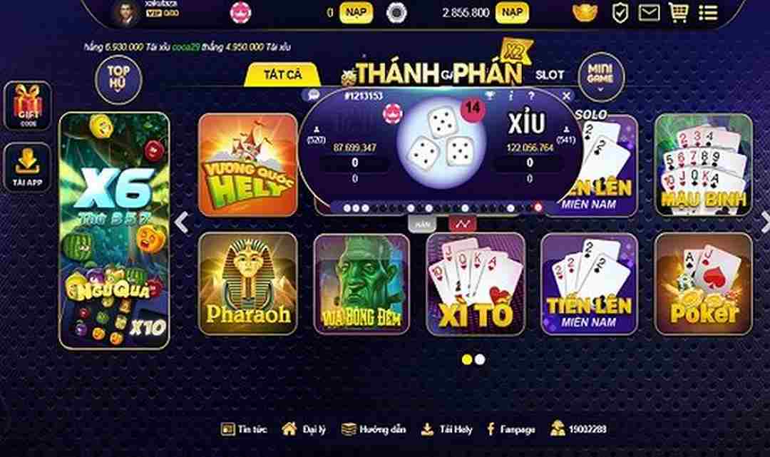 Trải nghiệm nhiều tựa game độc đáo tại GDC Casino