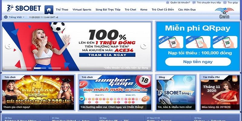 Mức thưởng tại xổ số Sbobet cực kỳ khủng